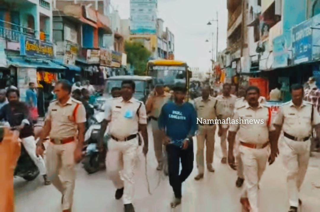 ಶ್ರೀಕಾಳಹಸ್ತಿಯಲ್ಲಿ ಪೊಲೀಸ್ ಹೆಡ್ ಕಾನ್ಸ್ಟೇಬಲ್ ಮೇಲೆ ದಾಳಿ ಯತ್ನ ಪ್ರಕರಣ