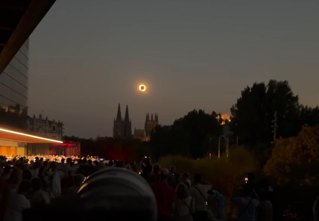 2026ರ ಆಗಸ್ಟ್ 12ರಂದು ಯುರೋಪ್ನಲ್ಲಿ ಕಂಡ ಸಂಪೂರ್ಣ ಸೂರ್ಯಗ್ರಹಣದ ದೃಶ್ಯ